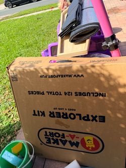 Cardboard fort for sale $40