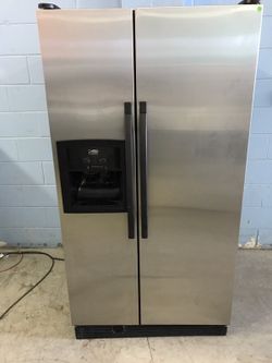 Stainless Steel Side By Side Refrigerator