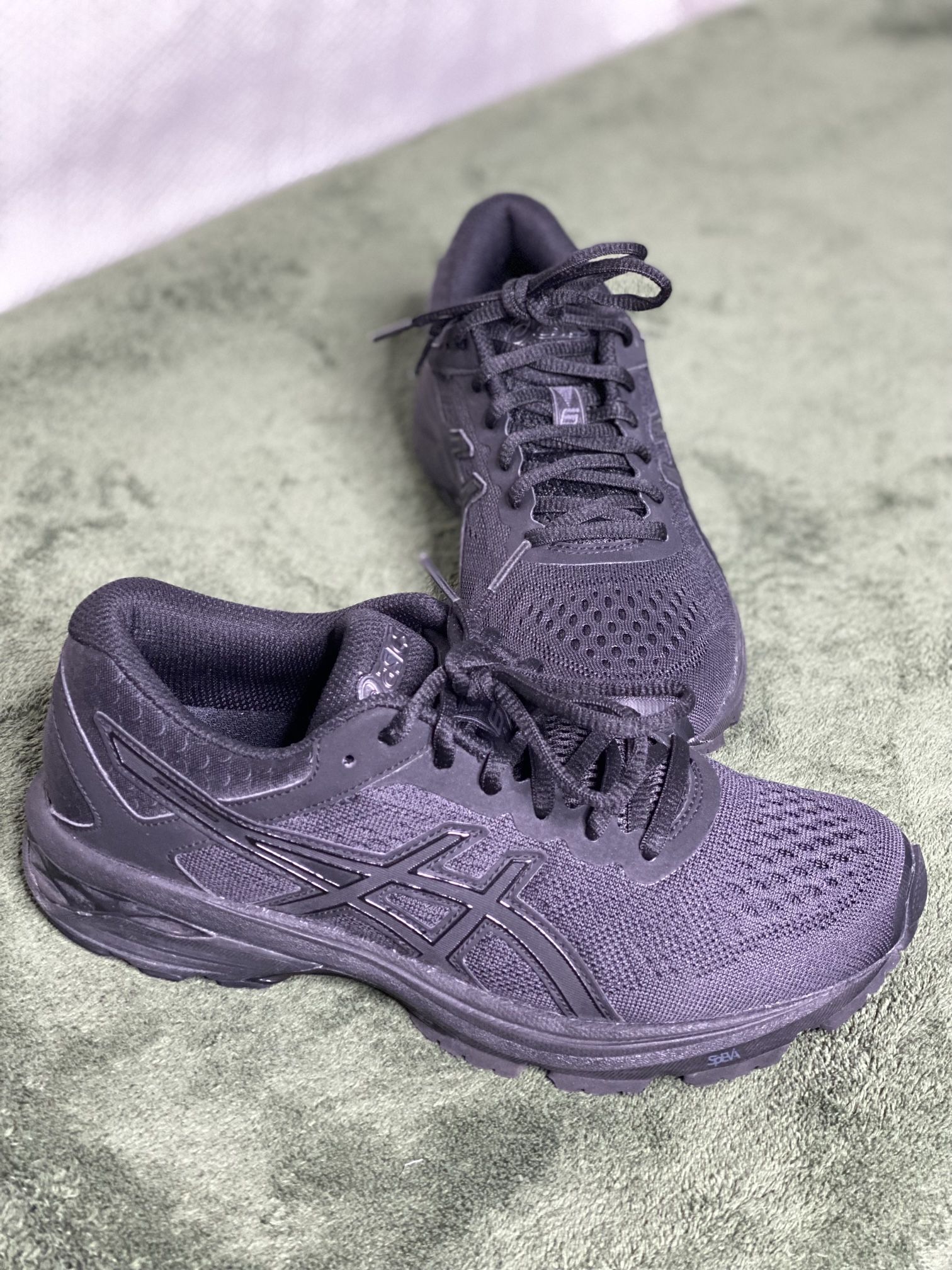 ASICS GT 1000 Running Shoes T7A9N Black Athletic Training