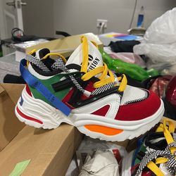 MESH PANEL SNEAKERS