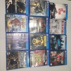PS4 GAMES $10.00 EACH