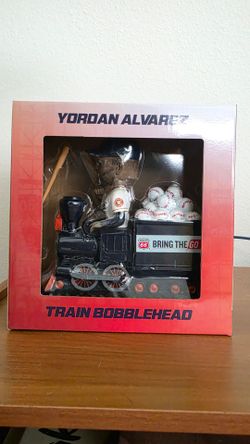 Yordon Alvarez Homerun Train Bobblehead