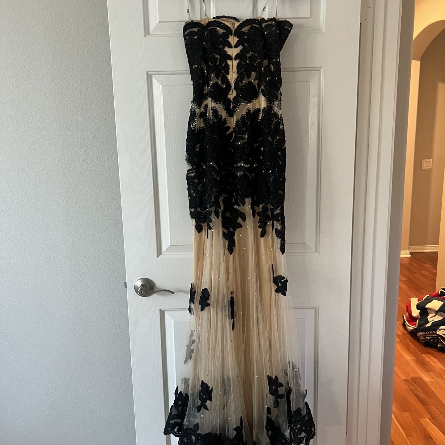 prom dresses at irvine spectrum Lace-Up Long A-Line Prom Dress with Sequins Pink Opal / 2