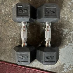 New 20 Pound Dumbbells