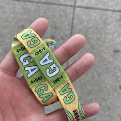 Lollapalooza 3 Day Wristbands For Sale 