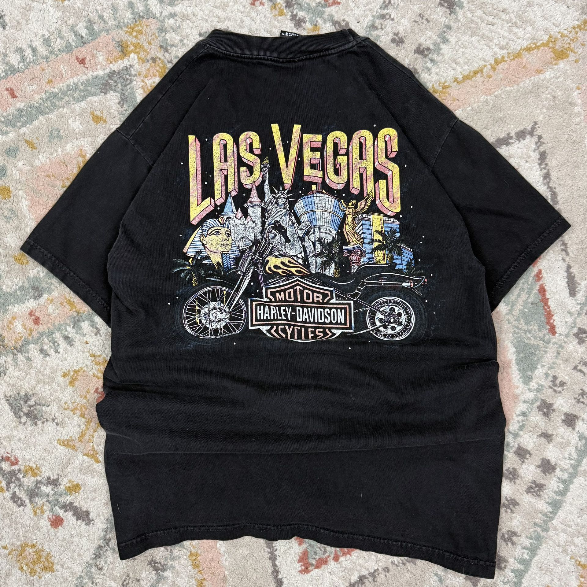 Vintage Harley Davidson Vegas T Shirt