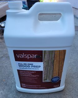 Valspar Wood Prep Cleaner 320 FL OZ/ 2.5 Gallons; New/Sealed