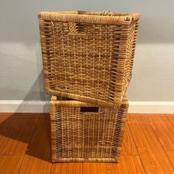 Wicker Storage Baskets