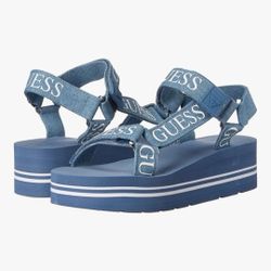 GUESS Women's Avin Wedge Sandal