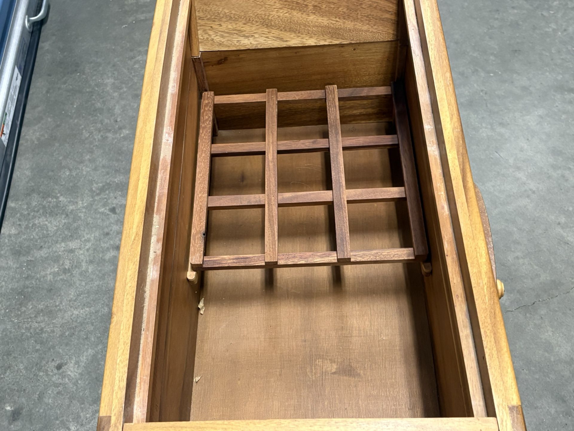 Hand painted Costa Rican Ox Cart With Storage