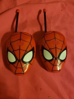 Spider man walkie talkie