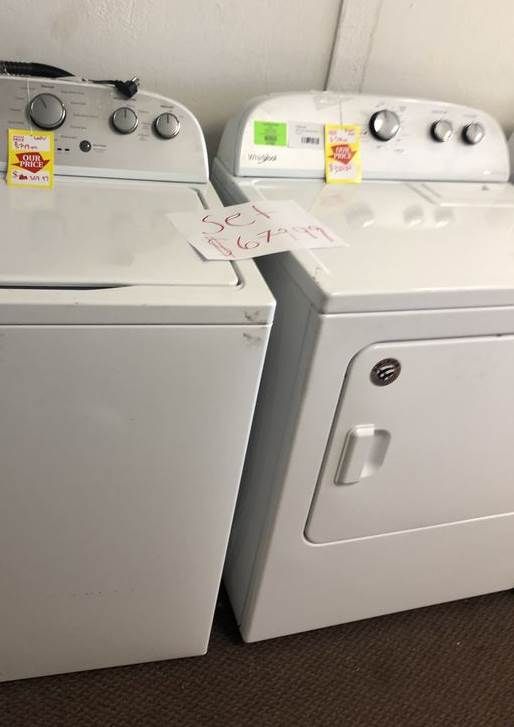 Whirlpool Set 🙈⚡️✔️⏰🍂🔥😀🙈⚡️✔️✔️⏰🍂🔥😀🙈⚡️✔️⏰ Appliance Liquidation!!!!!!!!! K TB6