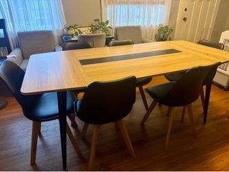 Modern Dining Table and chairs