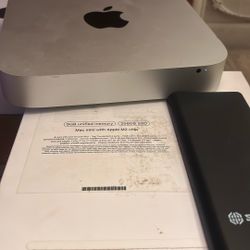 Apple Mac mini with the M2 chip.