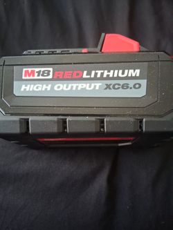 Milwaukee M18 RedLithium High Output XC6.0 Battery