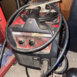 Lincoln Weld-Pak 125HD with extra 10’ stinger