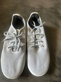 Men’s all birds light gray shoes size 10