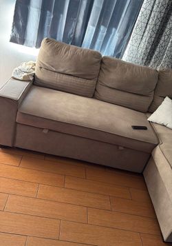 Sofa bed storage