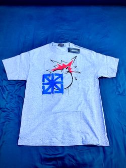 The Hundreds x Seventh Letter gray t-shirt