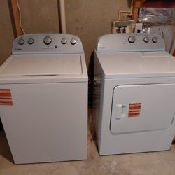 Washer And Dryer Set 
