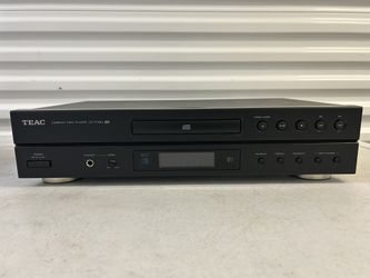 TEAC CD-P1260 CD Player Plays Back Standard CDs, CD-R/RW, and MP3 CDs No Remote