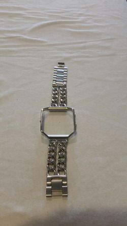 Fitbit blaze stainless steel band without frame(silver).
