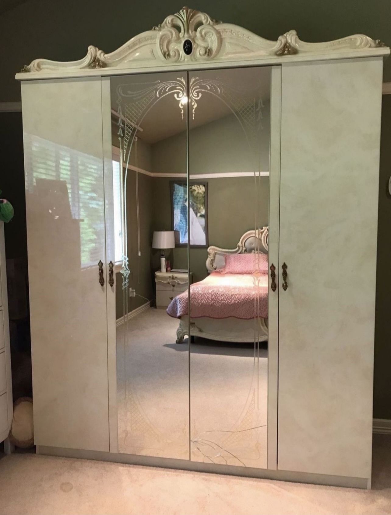 Borocco Collection 4 Door Wardrobe 