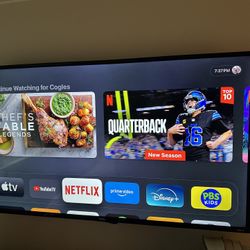 TCL 4k TV w/full Adjustable Mount