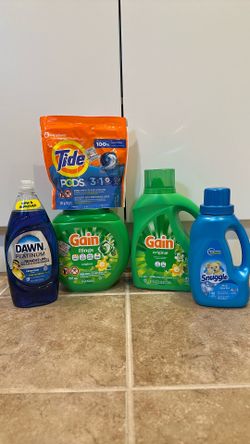 Gain/Tide/Dawn/Snuggle Household Bundle