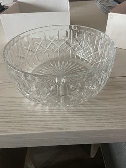 Crystal Serving Bowl