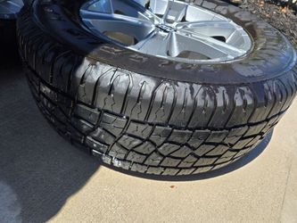 Set of tires- from 2018 Silverado