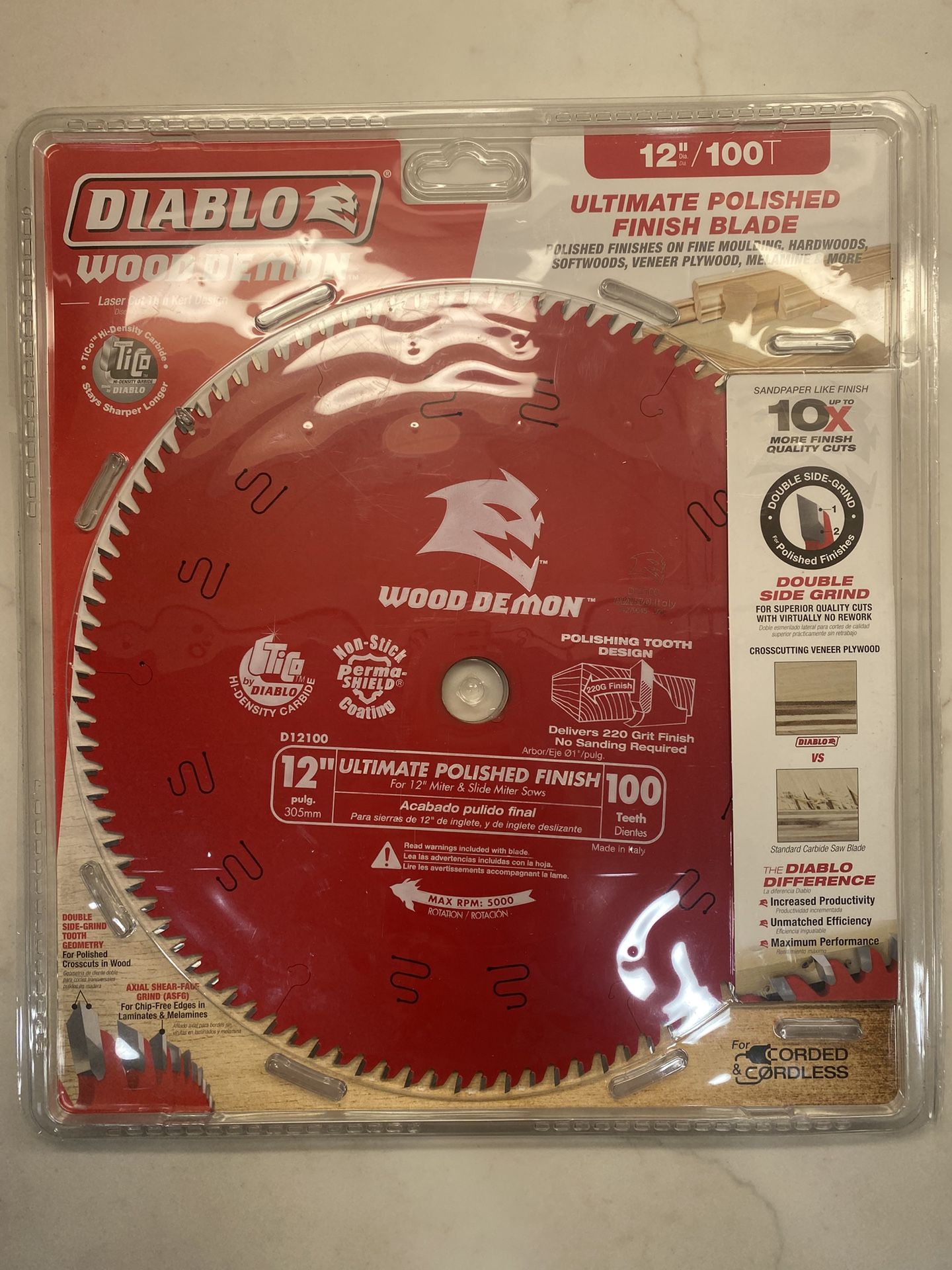 Diablo 12” Saw Blade 