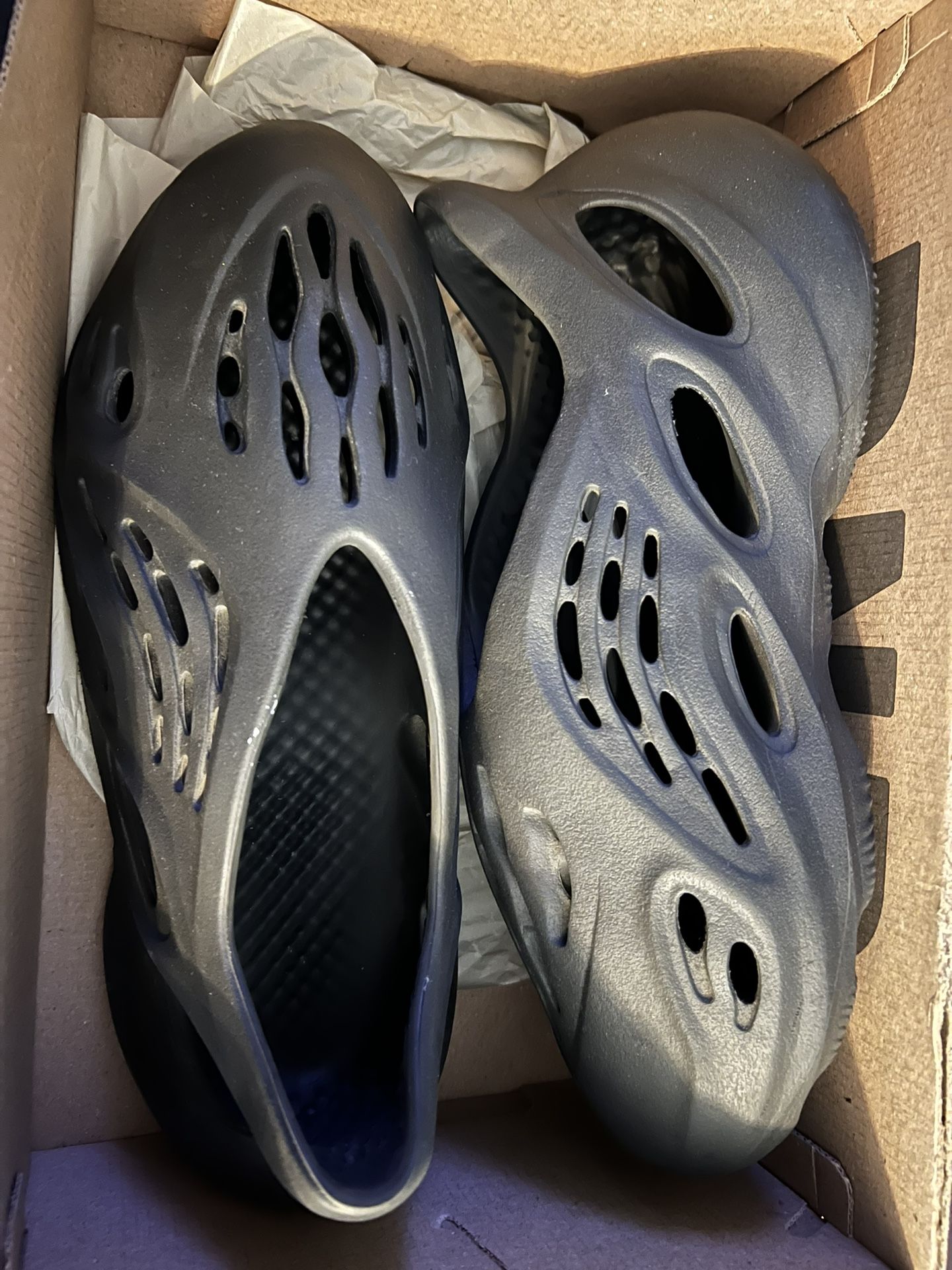 Adidas Foam Runners (black) Size 13