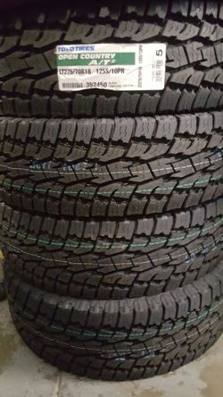 Toyo open country at11