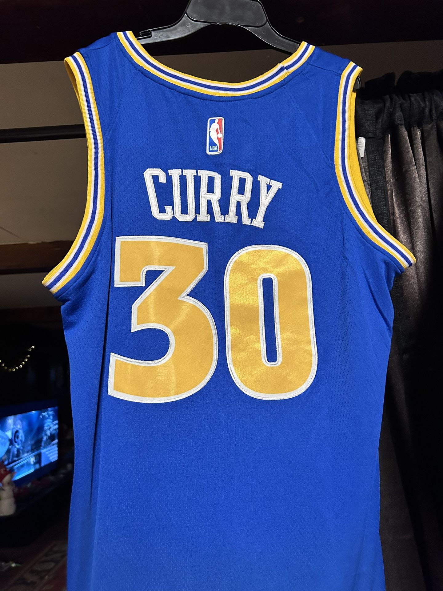 Warriors Curry Basketball Jersey