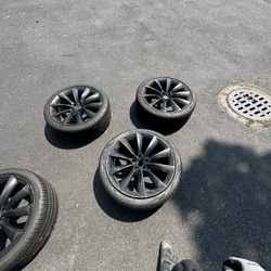 Tesla Model X 22” Wheels 