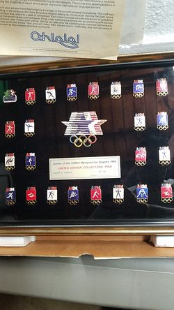 1984 Los Angeles Olympics Limited Edition Collectors Pins