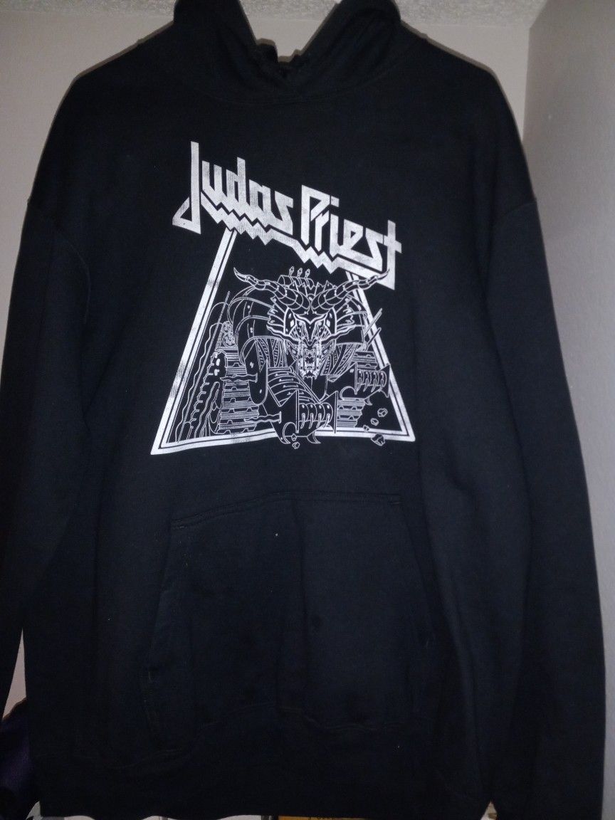 Judas Priest Pullover Hoodie XL 2016 2019 ERA
