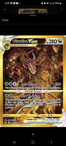 Pokemon Crown Zenith Gold Set