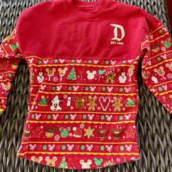 XS Disney Christmas buy Spirit Jersey