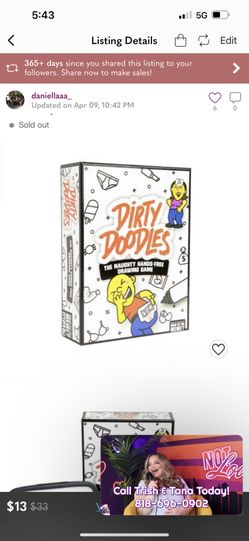Dirty Doodles Game