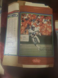 1976 SEAHAWKS COLLECTOR ITEMS. 