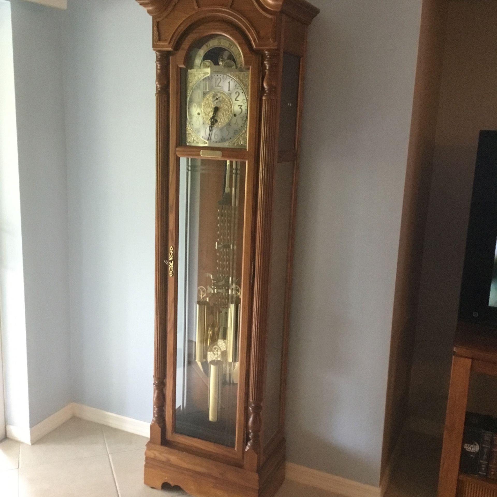 Howard Miller Grandfather Clock.