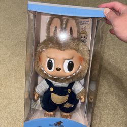 AUTHENTIC Pop Mart Labubu Time To Chill Vinyl Plush Doll 