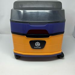 Rare Nintendo Game Cube Display case 3 tiered w/wheels