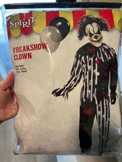 Freakshow clown costume men