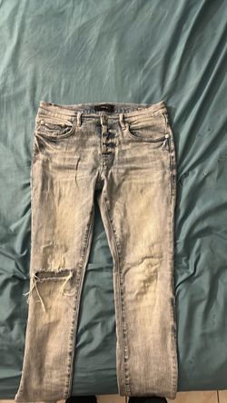 Purple jeans