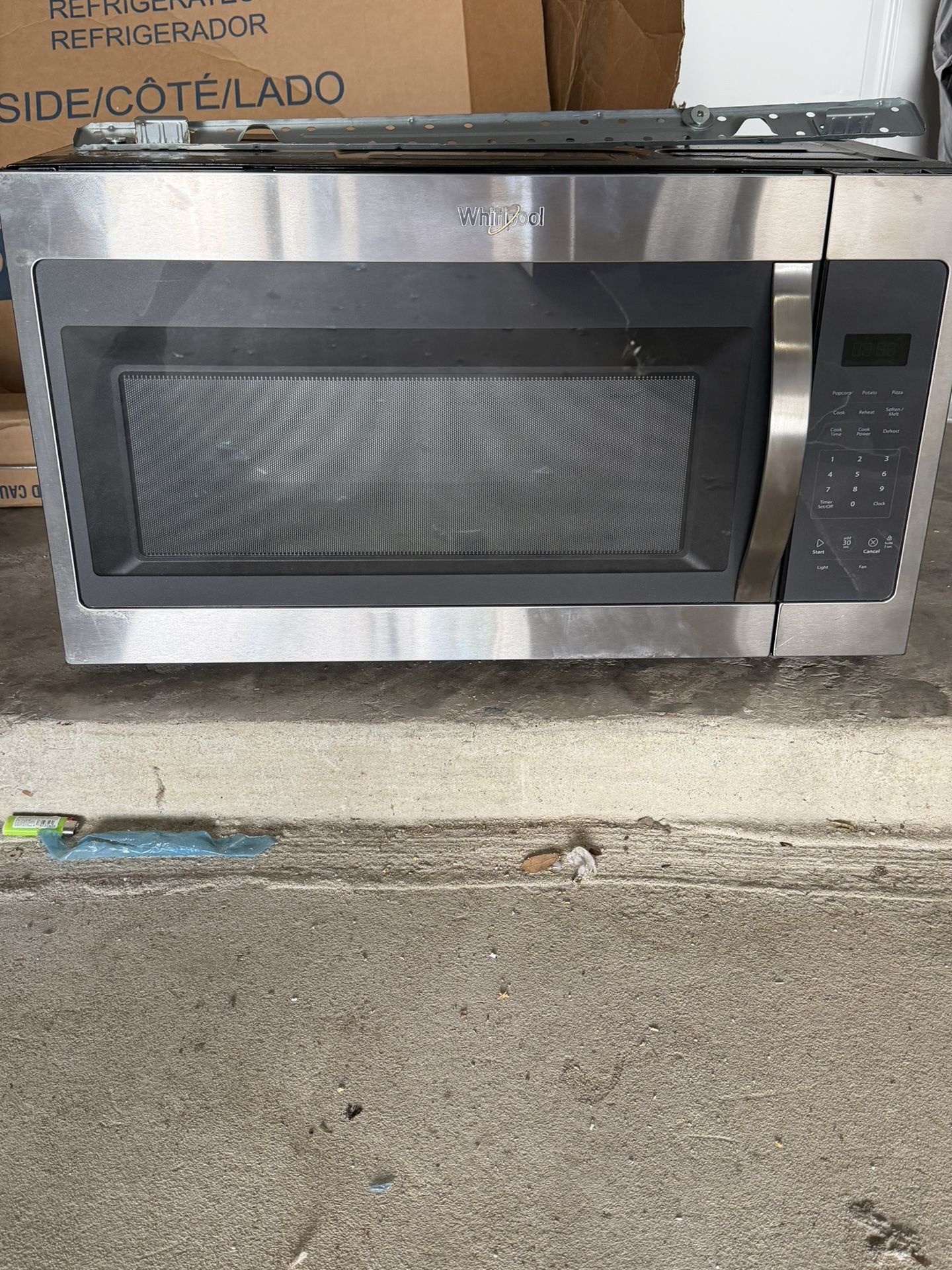 Whirlpool Microwave (over the range)