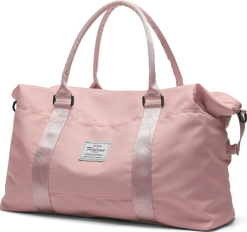 Floless Workshop Women's Duffle Tote Bag by Camill Emma Limited-Edition Pink New