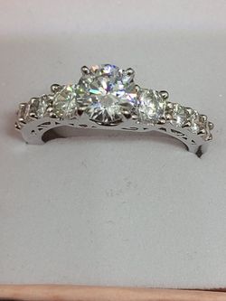 Traditional engagement ring